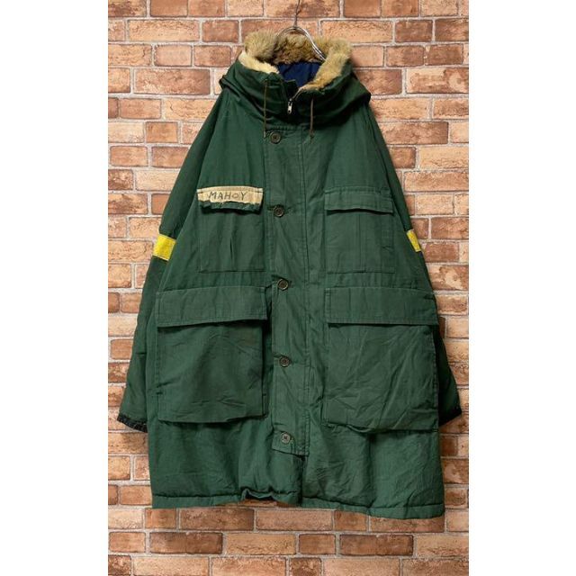 N-3B フライトジャケット　USA製　寒冷地仕様　ビッグサイズ　グリーン メンズのジャケット/アウター(フライトジャケット)の商品写真