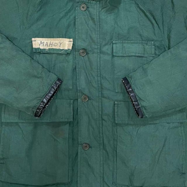 N-3B フライトジャケット　USA製　寒冷地仕様　ビッグサイズ　グリーン メンズのジャケット/アウター(フライトジャケット)の商品写真