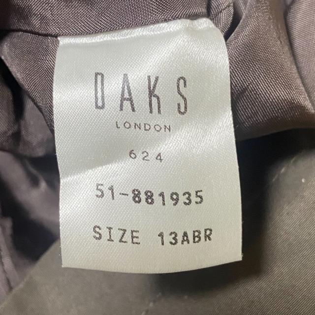 DAKS(ダックス)のダックス トレンチコート サイズ13 L - レディースのジャケット/アウター(トレンチコート)の商品写真