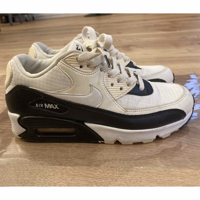 NIKE AIR MAX 90 ペールアイボリー 23.5㎝ - スニーカー