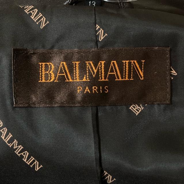 BALMAIN(バルマン)のバルマン ライダースジャケット サイズ13 L レディースのジャケット/アウター(ライダースジャケット)の商品写真