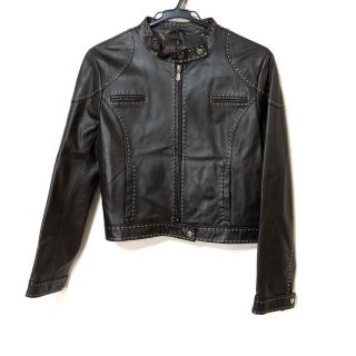 バルマン(BALMAIN)のバルマン ライダースジャケット サイズ13 L(ライダースジャケット)