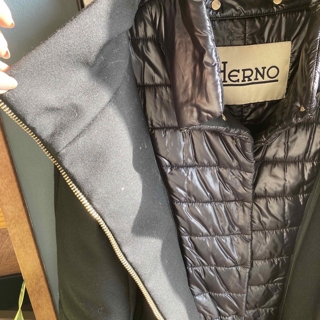 HERNO(ヘルノ)の★専用★お値下げ！！ヘルノ　HERNO 2wayコート　ライナー レディースのジャケット/アウター(ダウンコート)の商品写真