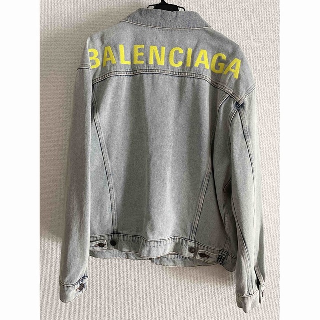 保障できる Balenciaga - バレンシアガ ロゴジャケット Gジャン+デニム