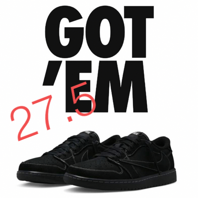 Travis Scott × AJ1 Phantom 27.5cm | www.jarussi.com.br