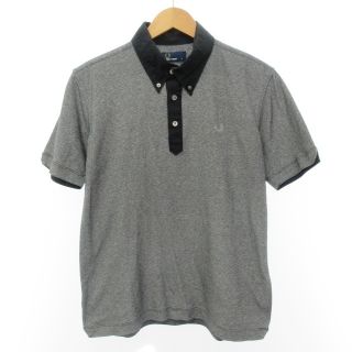 フレッドペリー(FRED PERRY)のフレッドペリー ポロシャツ Tシャツ カットソー 半袖 ボタンダウン L(ポロシャツ)