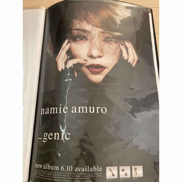 木造 安室奈美恵 ナイスワン asahi ポスター 貴重 レア 出回りなし