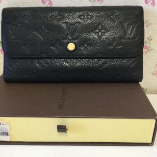 ルイヴィトン(LOUIS VUITTON)の【LOUIS VUIITN】アンプラント✨三つ折り長財布M60258✨お買い得品(長財布)