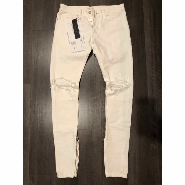 fear of god white denim pants ホワイト デニム