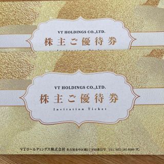 株主優待　ＶＴホールディングス　2冊(その他)
