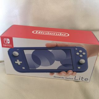 Nintendo Switch LITE ブルー　新品未開封(家庭用ゲーム機本体)