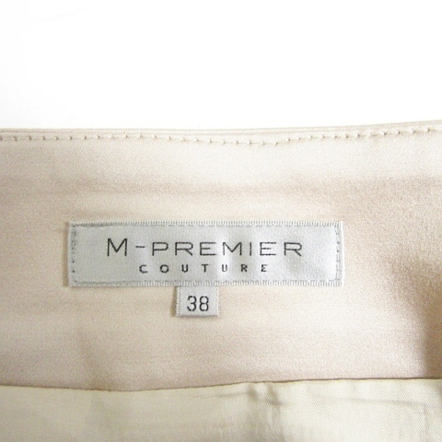 M-premier(エムプルミエ)のエムプルミエ M-Premier フレア スカート 膝丈 ストレッチ 綿 38 レディースのスカート(ひざ丈スカート)の商品写真