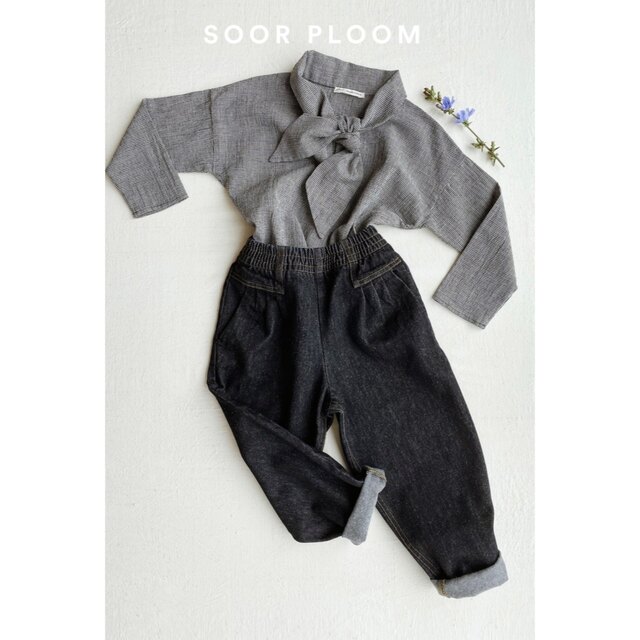 2023夏季 SOOR - soor ploom Retro Jean 2Y Black Denimの通販 by shop｜ソーアプルームなら