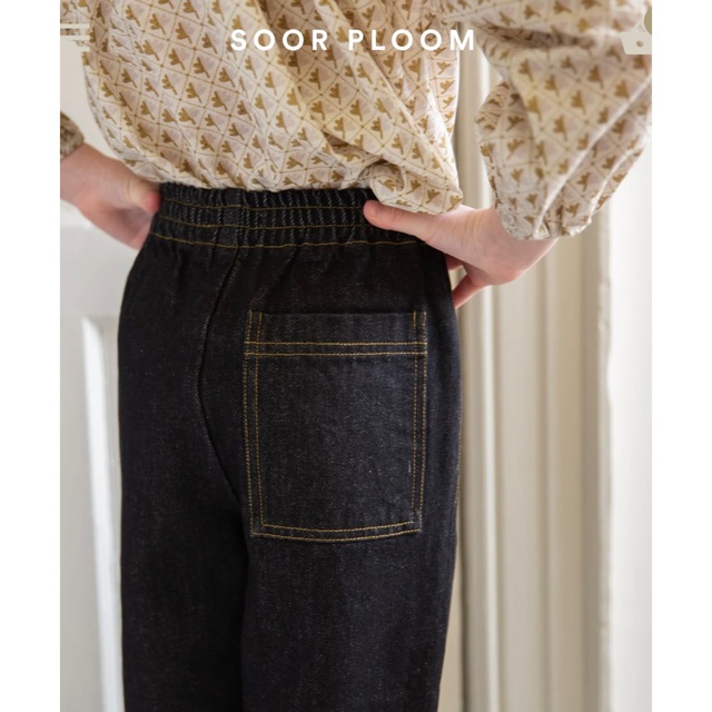 soor ploom♡Retro Jean2Y Black Denim