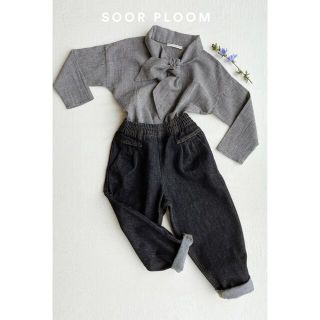 soor ploom♡Retro Jean2Y Black Denim