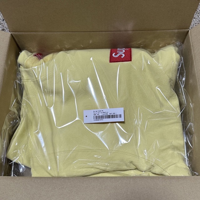 シュプリーム Supreme Box Logo Crewneck M 黄色 | www.causus.be