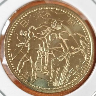 2002FIFAワールドカップ記念　500円ニッケル黄銅貨幣(南北アメリカ)(貨幣)