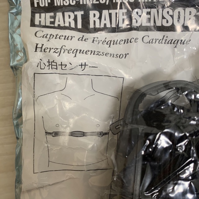 【新品・未開封】HEART RATE SENSOR  心拍センサー スポーツ/アウトドアのトレーニング/エクササイズ(トレーニング用品)の商品写真