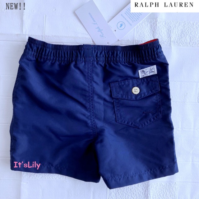 Ralph Lauren(ラルフローレン)の24m90cm  ラルフローレン  ポロベア　スイムトランク キッズ/ベビー/マタニティのキッズ服男の子用(90cm~)(水着)の商品写真