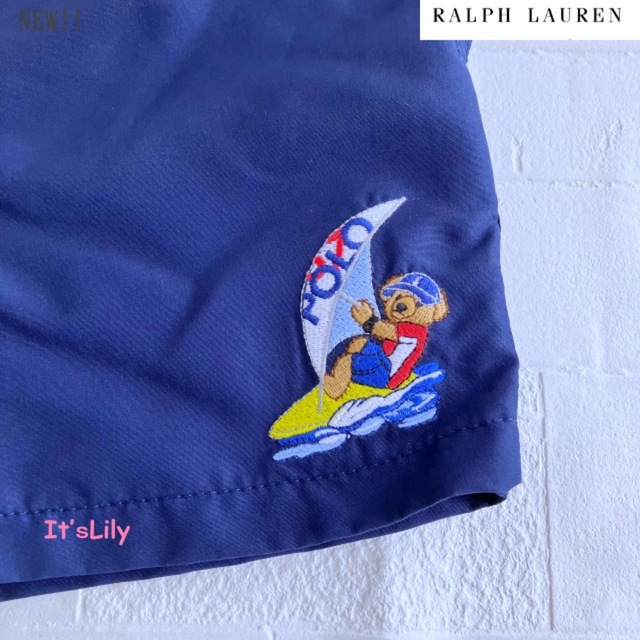 Ralph Lauren(ラルフローレン)の24m90cm  ラルフローレン  ポロベア　スイムトランク キッズ/ベビー/マタニティのキッズ服男の子用(90cm~)(水着)の商品写真