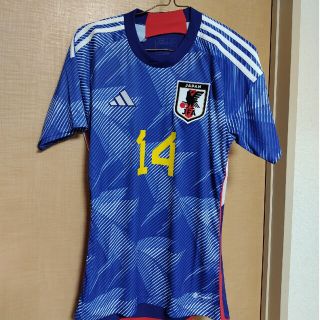 アディダス(adidas)の日本代表　サッカー　ユニフォーム　14 伊東純也(ウェア)