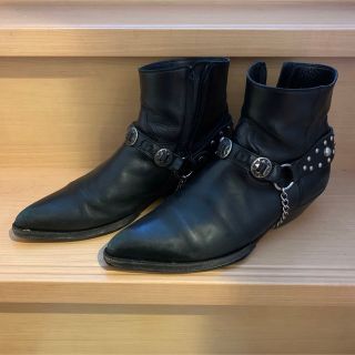 サンローラン(Saint Laurent)の希少saint laurent paris 15ss ハーネスリングブーツ(ブーツ)