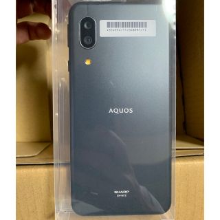 アクオス(AQUOS)のAQUOS sense3 ブラック SIMフリー スマートフォン(スマートフォン本体)