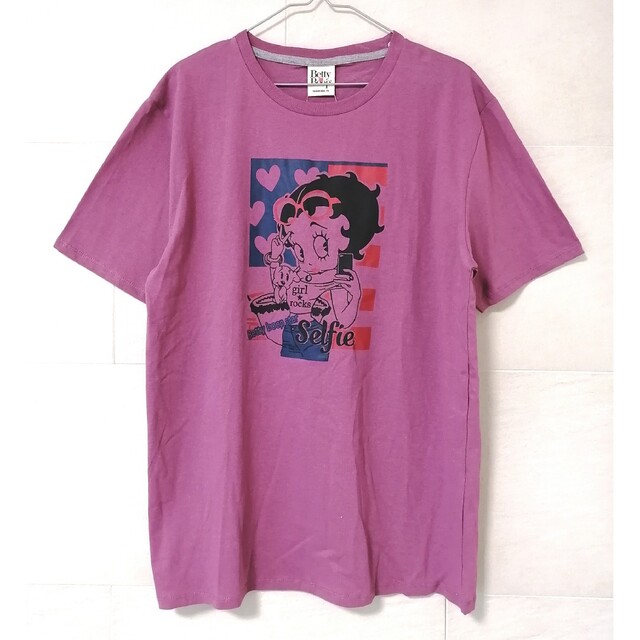 ✅Betty Boop✨新品未使用✨半袖ピンクTシャツ