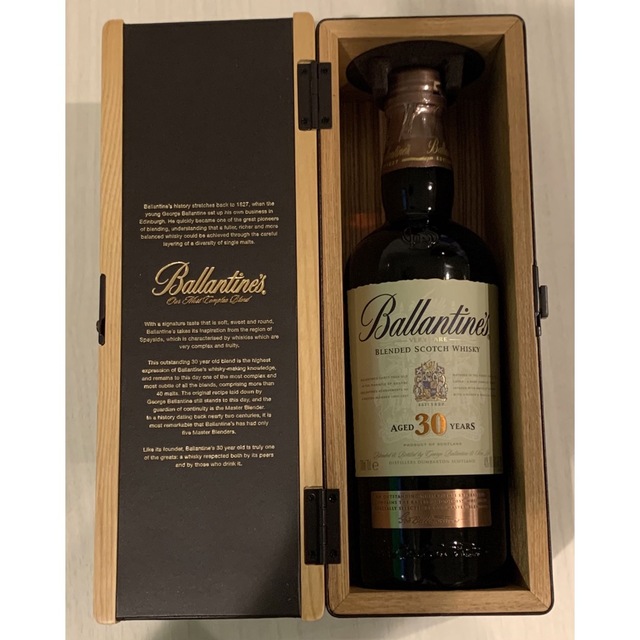 希少❗️正規品/旧ラベル】バランタイン30年 700ml 木箱入り | tspea.org