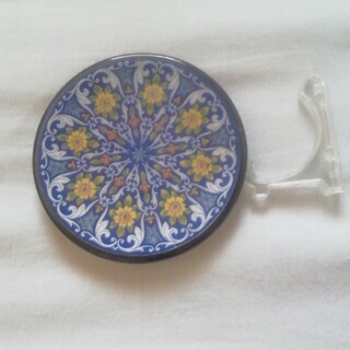 新品未使用。スペインの陶器絵皿(置物)