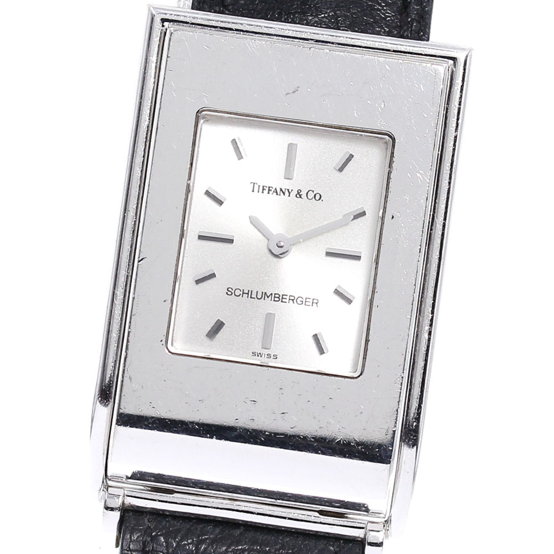 最安値級価格 Tiffany レディース_720207 クォーツ K18WG シュランバーゼ 【TIFFANY&Co.】ティファニー - Co. & 腕時計