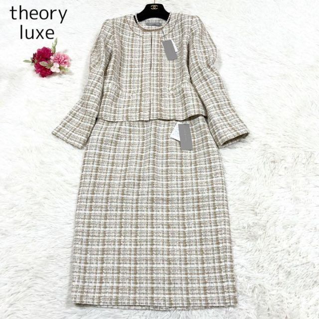 海外限定】 未使用 theory luxe セオリーリュクス ツイード
