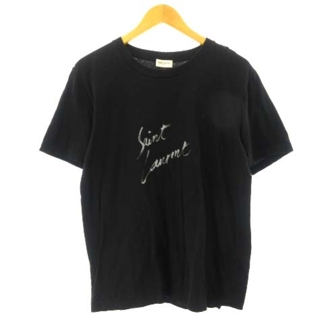 Saint Laurent(サンローラン)のサンローラン パリ 20SS Tシャツ カットソー ロゴ入り 480335 XS レディースのトップス(Tシャツ(半袖/袖なし))の商品写真