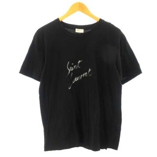 サンローラン(Saint Laurent)のサンローラン パリ 20SS Tシャツ カットソー ロゴ入り 480335 XS(Tシャツ(半袖/袖なし))