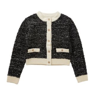 ハーリップトゥ(Her lip to)のMercer Tweed Cardigan(カーディガン)