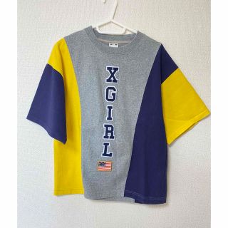 エックスガール(X-girl)のX-girl Tri-Color 半袖スウェット(Tシャツ(半袖/袖なし))