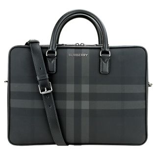 バーバリー(BURBERRY)の新品 バーバリー BURBERRY ブリーフケース チャコール(ビジネスバッグ)