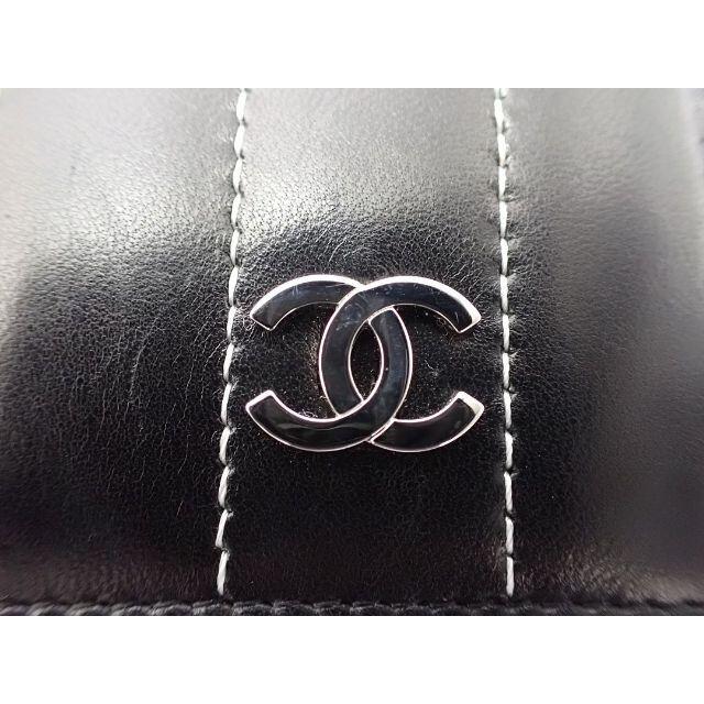 CHANEL(シャネル)のシャネル ニューマドモアゼル 二つ折り長財布 黒 レディースのファッション小物(財布)の商品写真