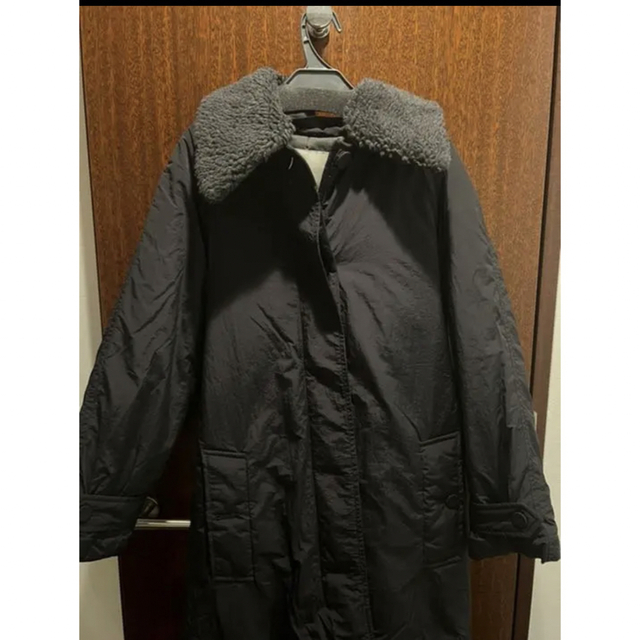 ESTNATION(エストネーション)のメモリータフタ中綿ステンカラーコート エストネーション レディースのジャケット/アウター(ロングコート)の商品写真