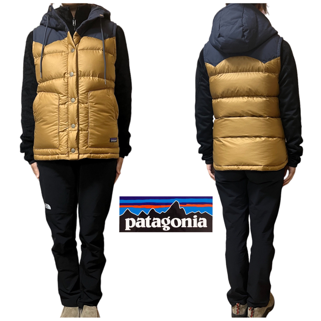 patagonia(パタゴニア)の【大人気】パタゴニア ウィメンズ・ビビー・フーデッド・ベスト S 27747 レディースのジャケット/アウター(ダウンベスト)の商品写真