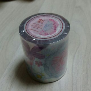 切り売り 淡彩花花PETマスキングテープ(テープ/マスキングテープ)