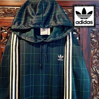 adidas originals タータンチェック 　ジャージ