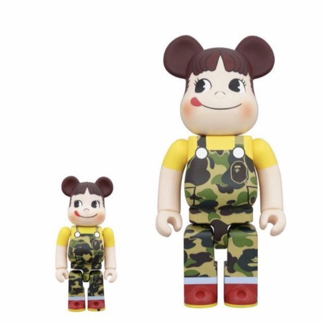 BE＠RBRICK  BAPE(R) × ペコちゃん ベアブリック