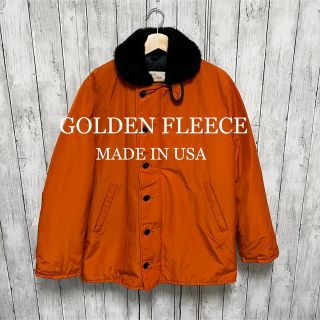 スピーワック(SPIEWAK)のGOLDEN FLEECE N1ジャケット！オレンジ！アメリカ製！(ミリタリージャケット)