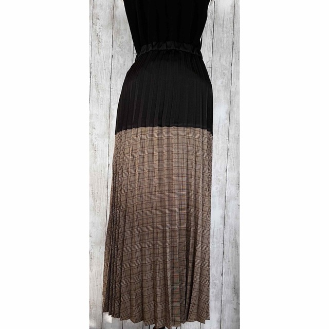 クールカレアン　プリーツ　ロングスカートスカート丈約83cm