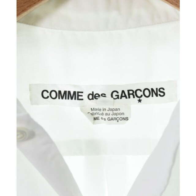 COMME des GARCONS(コムデギャルソン)のCOMME des GARCONS コムデギャルソン ブラウス S 白 【古着】【中古】 レディースのトップス(シャツ/ブラウス(長袖/七分))の商品写真