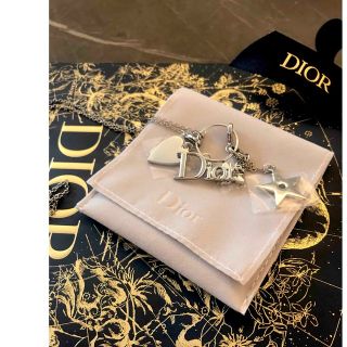 ディオール(Dior)の新品✨Dior ★ノベルティー　ネックレス◉限定ショッパーバッグ&リボン◉(ネックレス)