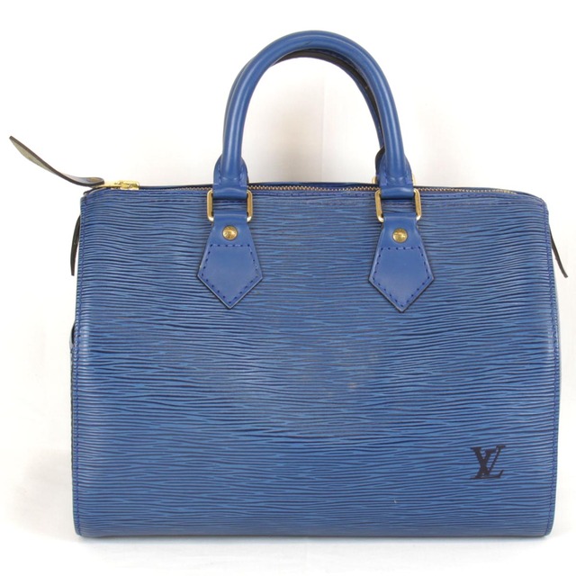 LOUIS VUITTON - 美品『USED』 LOUIS VUITTON ルイ・ヴィトン スピーディ25 M43015 ハンドバッグ エピレザー ブルー【中古】