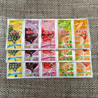 粉末ジュース　5種×3（計15袋）(その他)