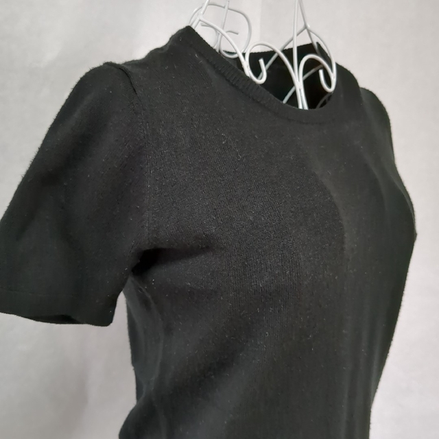 COMME CA ISM(コムサイズム)のCOMME CA ISM　レディース薄手半袖ニットセーター 半袖ニット レディースのトップス(ニット/セーター)の商品写真